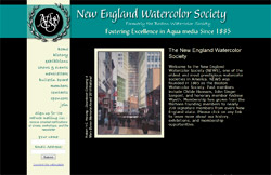 New England Watercolor Society screenshot