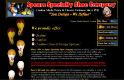 Spear Specialty Shoes screenshot